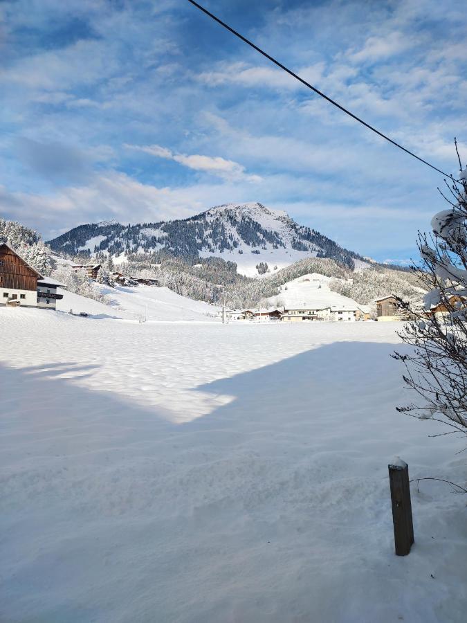Apartment Bergfeeling Russbach am Pass Gschütt Esterno foto